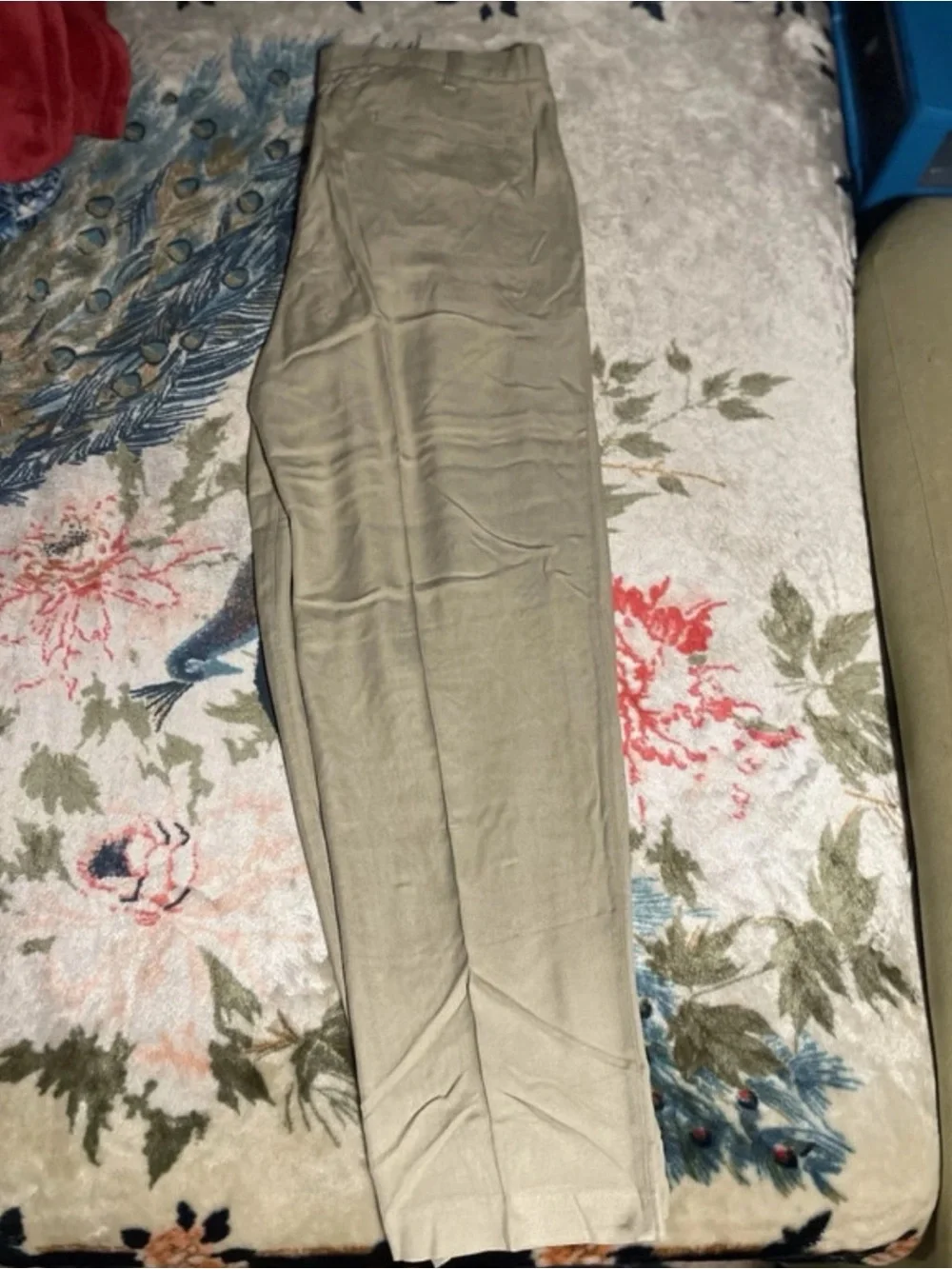 Tommy Bahama Pleated Tan Chino Pants